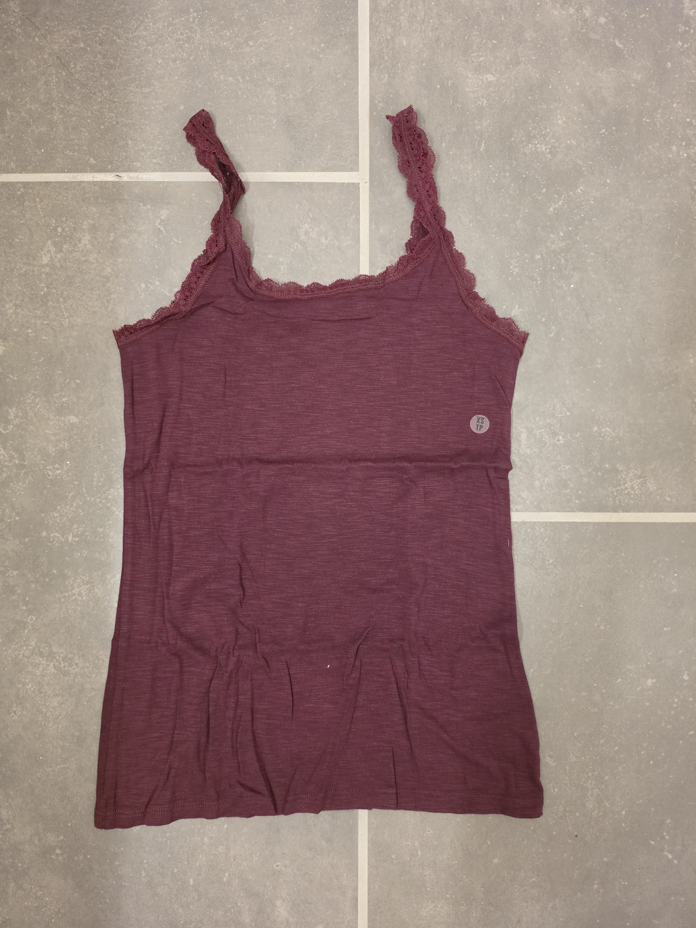 Aerie Lace Trim Tank Top